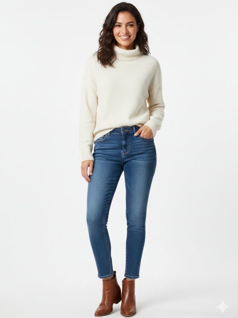 Silver Jeans Suki Ankle Skinny Jeans W29 L27 Dark Wash Stretch Mid Rise Denim